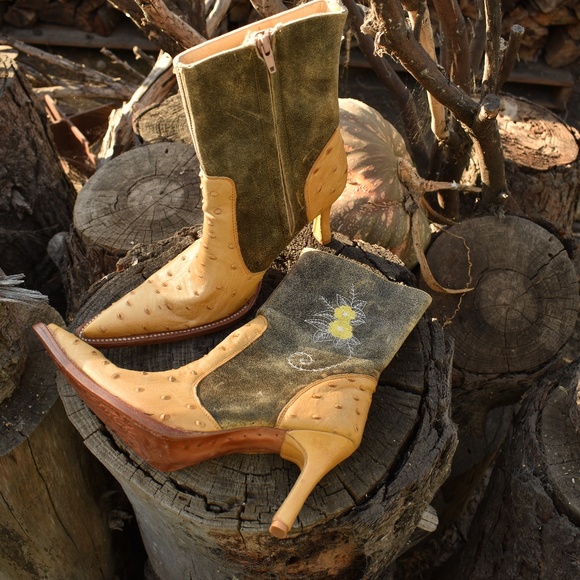 silver spur boots